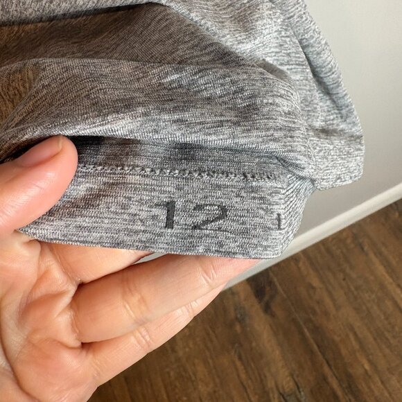 Lululemon grey short sleeve Swiftly Tech top - Picture 2 of 3